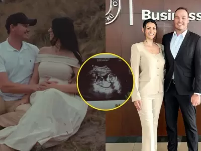 George Forsyth y Sonia La Torre anunciaron en redes que ser paps.