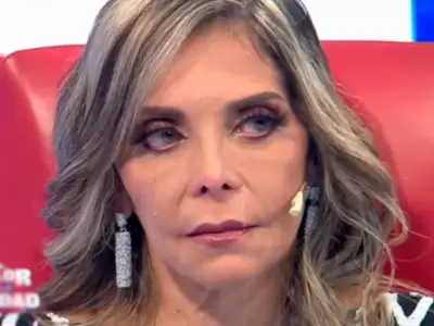 Lucy Bacigalupo rompe en llanto por trauma tras cada en hospital.