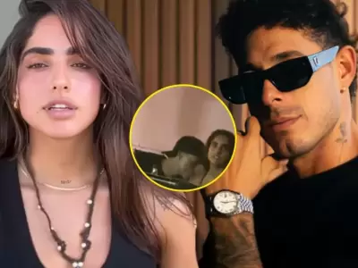Hugo Garca fue captado besando a Isabella Ladera.