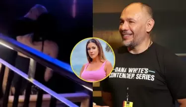 Jackson Mora fue captado con anfitriona.