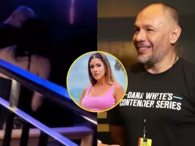 Jackson Mora fue captado con anfitriona.