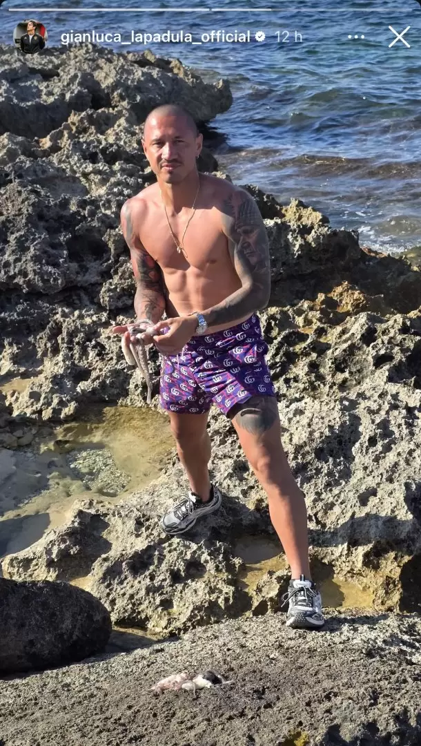 El nuevo look de Lapadula