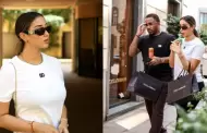 Xiomy Kanashiro sorprende con look utilizando prendas de diseador tras shopping con Jefferson Farfn