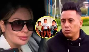 Pamela Lpez solo permitira que Cueva pueda ver a sus hijos dos horas al mes