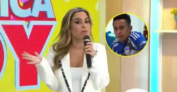 Susy Daz opin sobre la relacin de Flor Polo con Luiggi Yarasca.