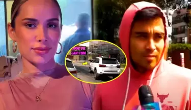 Ale Venturo aparece manejando camioneta de Rodrigo Cuba tras rumores de reconciliacin