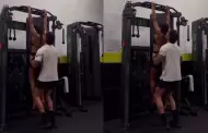 Hugo Garca comparte video entrenando junto a Isabella Ladera: "Le metemos duro al training"