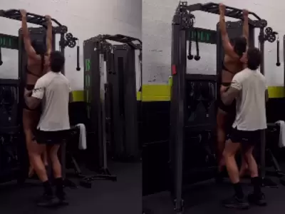 Hugo Garca e Isabella Ladera entrenan juntos