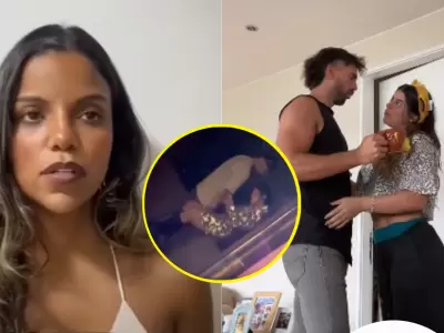 Johana Cubillas jala las orejas a Macarena Vlez y Juan Ichazo