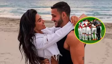Vania Bludau revela que futbolistas le coquetean cuando sala con Mario Irivarren