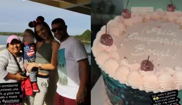 Yaco y Natalie sorprenden a su trabajadora del hogar en su cumpleaos