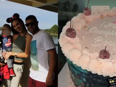 Yaco y Natalie sorprenden a su trabajadora del hogar en su cumpleaos