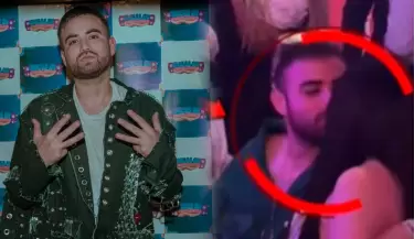 Csar BK fue captado con una colombiana en Premios cono
