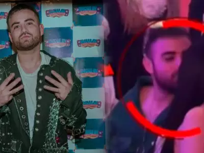 Csar BK fue captado con una colombiana en Premios cono