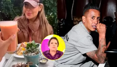 Pamela Lpez celebra fallo judicial donde Christian Cueva tendra que darle 12 mil soles.