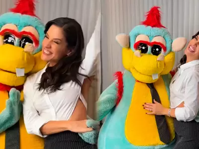 Mara Pa revive su poca con Timoteo, pero el look del dragoncito genera bromas.