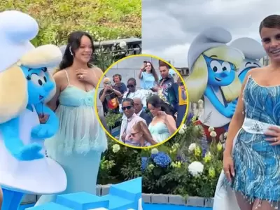 Alejandra Baigorria comparti emotivo encuentro con Rihanna en Bruselas.