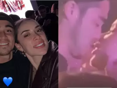 Ale Venturo y Rodrigo Cuba son captados besndose