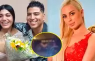 John Kelvin es captado besndose con Glenda Rodrguez en su auto, revela 'Magaly TV La Firme'