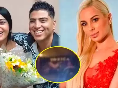John Kelvin es captado besndose con Glenda Rodrguez en su auto