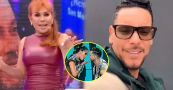 Magaly Medina comenta peculiar momento entre Carlos Vlchez y Paolo Guerrero.