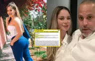 Cindy Marino denuncia por agresin al padre de su ltima hija: "Hice lo que ha correspondido"