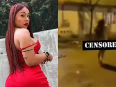 Dayanita corre desnuda por la calle tras perder batalla en TikTok
