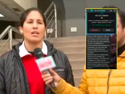 Alexandra Grande denuncia extorsin y exige accin del Estado.