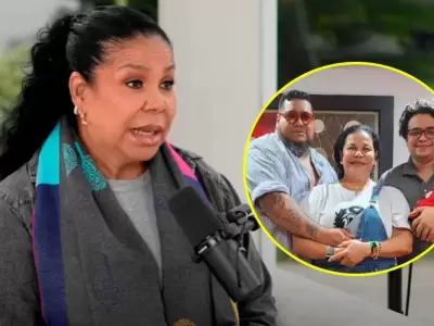 Eva Aylln revela que su hijo Carlos est molesto con su hermano menor Francisco