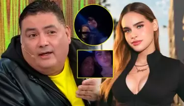 Alfredo Benavides es grabado con la tiktoker 'Patito' en discoteca de Barranco.