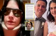 Hermana de Evelyn Vela se retracta y pide disculpas tras denunciar a su esposo por agresin: "Nadie es perfecto"