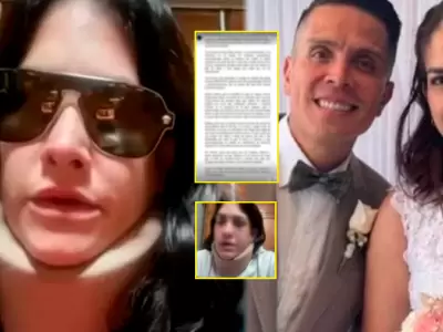 Hermana de Evelyn Vela se retracta de denuncia contra su esposo y pide perdn pblico.