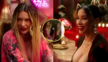 Leslie Shaw y Xiomy Kanashiro aparecen en videoclip y encienden las redes.