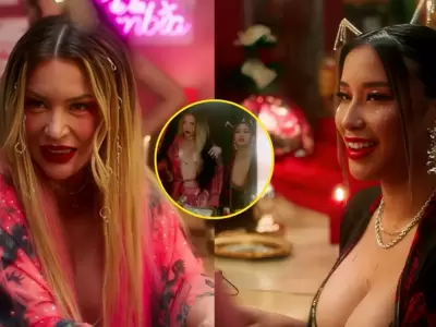 Leslie Shaw y Xiomy Kanashiro aparecen en videoclip y encienden las redes.