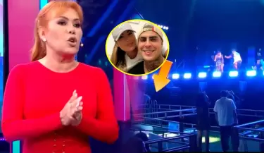 Magaly critica el show de Pamela Lpez y Paul Michael en evento casi vaco