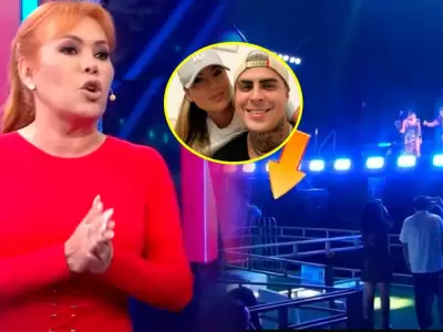 Magaly critica el show de Pamela Lpez y Paul Michael en evento casi vaco