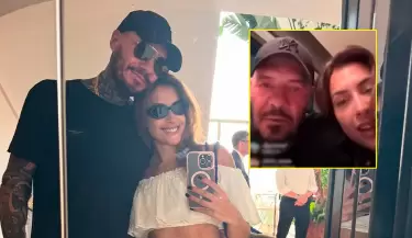Milett Figueroa y Marcelo Tinelli ignoran crticas lucindose en redes.