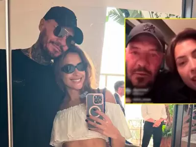 Milett Figueroa y Marcelo Tinelli ignoran crticas lucindose en redes.