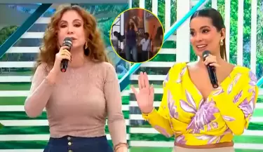Janet Barboza lanza misil a Valeria Piazza en vivo.