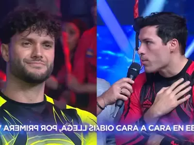 Fabio Agostini y Patricio Parodi pelean en 'EEG'