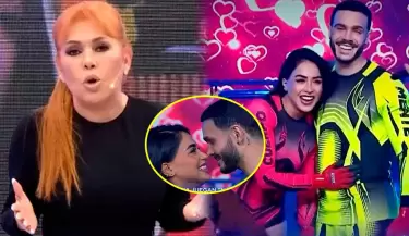 Magaly critica al reto 'nariz con nariz' entre Mario Irivarren y Onelia Molina