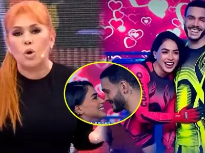 Magaly critica al reto 'nariz con nariz' entre Mario Irivarren y Onelia Molina