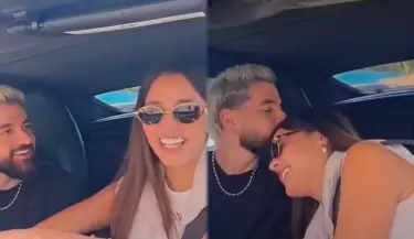 Juan Morelli sorprende a Luciana Fuster con tierno regalo.