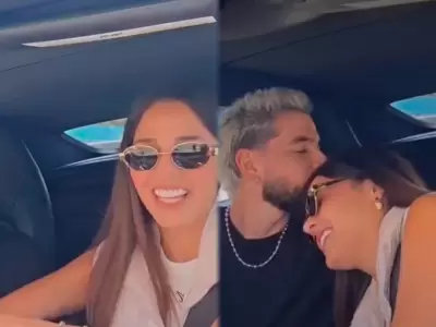 Juan Morelli sorprende a Luciana Fuster con tierno regalo.