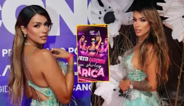 Shirley Arica fue acusada no asistir a evento y recibir dinero de adelanto.