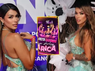 Shirley Arica fue acusada no asistir a evento y recibir dinero de adelanto.