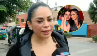 Leslie Moscoso le canta sus verdades a Luisito Snchez.