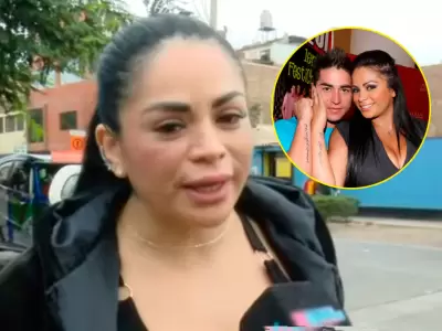 Leslie Moscoso le canta sus verdades a Luisito Snchez.