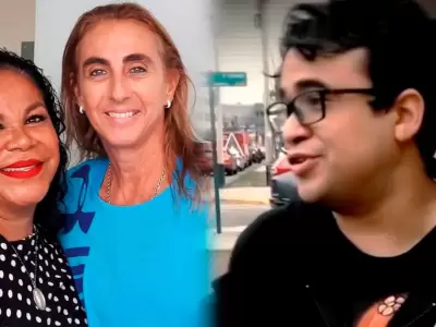 Hijo menor de Eva Aylln responde sobre escndalo con Natalia Mlaga y su madre