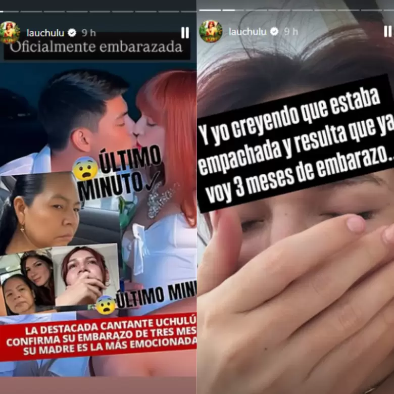 La Uchulu confirma que est embarazada